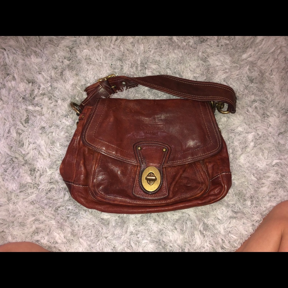 Authentic coach purse